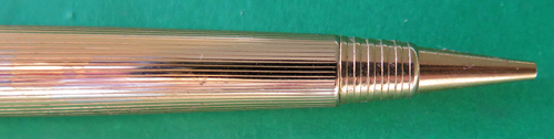 3480: PARKER 1962 GOLDEN IMPERIAL. GOLD PLATED TWIST PENCIL. GOLD PLATED TRIM. MADE IN USA. NOS. Lead size .036