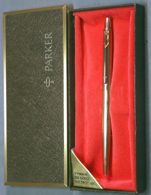 PARKER IMPERIAL BALLPOINT, NEW OLD STOCK, IN BOX