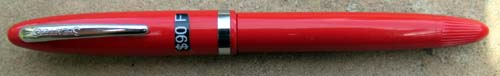 SHEAFFER NEW OLD STOCK CRAFTSMAN SERIES FOUNTAIN PEN IN BRIGHT RED