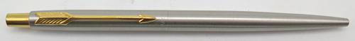 ITEM #3951: PARKER #64732 CLASSIC BALLPOINT. FLIGHTER WITH GOLD PLATED TRIM. MADE IN THE USA.