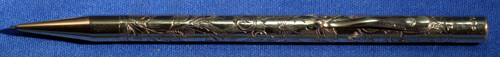 SALZ GOLD FILLED HAND-TOOLED PENCIL