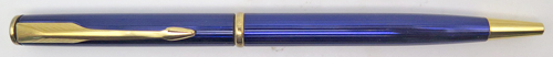 ITEM #4796: PARKER INSIGNIA TWIST BALLPOINT PEN IN COBALT BLUE