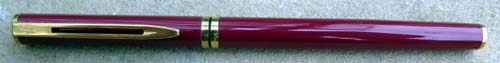WATERMANS DK MODEL FOUNTAIN PEN IN RED WITH GOLD PLATED TRIM