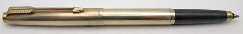 ITEM #5491: PARKER 35 GOLD FILLED ROLLERBALL/BALL POINT. MADE IN ENGLAND. 