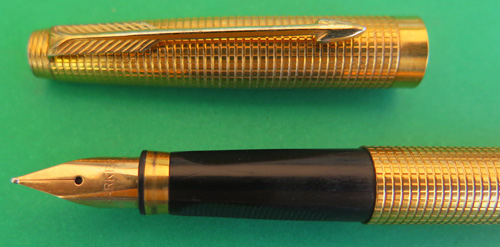 Parker 75 Gold Plated Imperial Rollerball Pen Mint Clip Tag Box Papers 