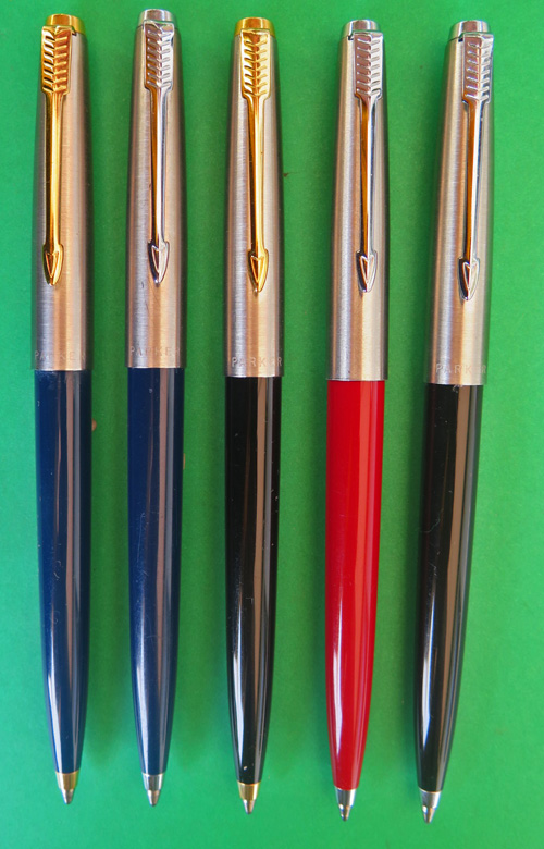 Details about   Vintage Parker 45 Ballpoint Pen Stainless Steel Cap Spare Part Only 