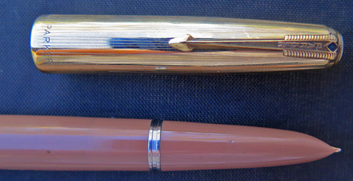 Parker 51 Fountain Pen New Stock Nickel Plated Blue Diamond Clip 