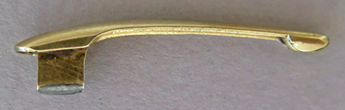 6226: SHEAFFER 14K STRAIT CLIP WITH NO BALL ON THE END