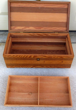 FIR (WOOD) TOOLBOX,IDEAL FOR KEEPING YOUR TOOLS IN ORDER