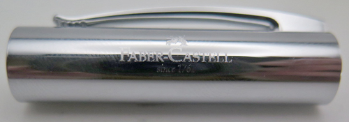 ITEM #6615: FABER CASTEL IN YELLOW. PLASTIC BARREL WITH CHROME CAP & TRIM. 
