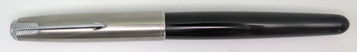 ITEM #6679: PARKER 51 AEROMETRIC IN BLACK WITH LUSTERLOY CAP. BROAD NIB.