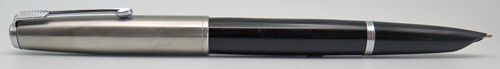 ITEM #6679: PARKER 51 AEROMETRIC IN BLACK WITH LUSTERLOY CAP. BROAD NIB.