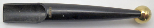 ITEM #6738: PARKER 45 MAGNETIX DESK SOCKET IN BLACK WITH GOLD TRIM. NEW OLD STOCK. FOR DESK SETS. Many of these still have factory chalk marks. 
