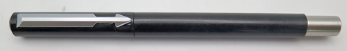 ITEM #6754: PARKER ARROW ROLLERBALL IN BLACK WITH CHROME CLIP.