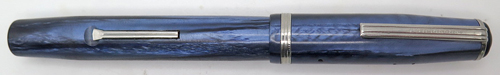 ITEM #6863: ESTERBROOK TRANSITIONAL J FOUNTAIN PEN IN COBALT BLUE. LEVER FILLING SYSTEM. 1550 NIB. 