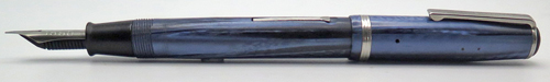 ITEM #6863: ESTERBROOK TRANSITIONAL J FOUNTAIN PEN IN COBALT BLUE. LEVER FILLING SYSTEM. 1550 NIB. 