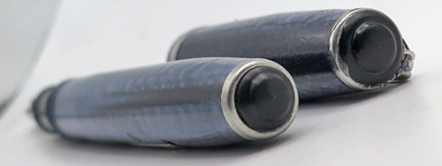 ITEM #6866: ESTERBROOK DOUBLE JEWEL J SERIES FOUNTAIN PEN IN COBALT BLUE. LEVER FILLER. 2556 NIB