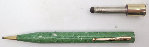 Sheaffer Flat Top Pencil in Jade Green