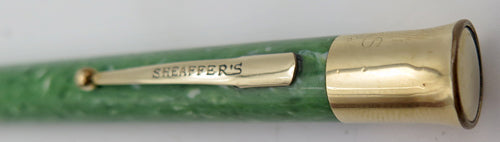 Sheaffer Flat Top Pencil in Jade Green