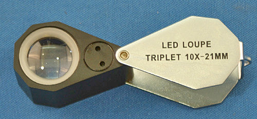 Grobet ILLUMINATED TRIPLET LOUPE ITEM #29610