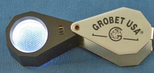 Grobet ILLUMINATED TRIPLET LOUPE ITEM #29610
