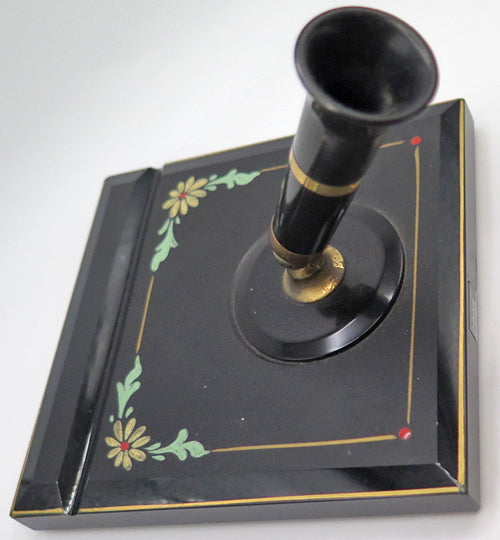 Sheaffer Desk Set in Floral with Fountain Pen