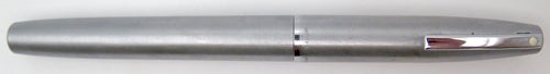 SHEAFFER IMPERIAL BRUSHED STAINLESS STEEL FOUNTAIN PEN