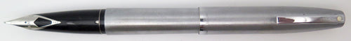 SHEAFFER IMPERIAL BRUSHED STAINLESS STEEL FOUNTAIN PEN