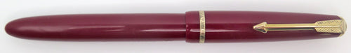 PARKER SLIMFOLD FOUNTAIN PEN IN BURGUNDY
