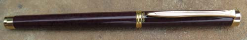 PELIKAN CELIBRY ROLLERBALL in Marbled Burgundy