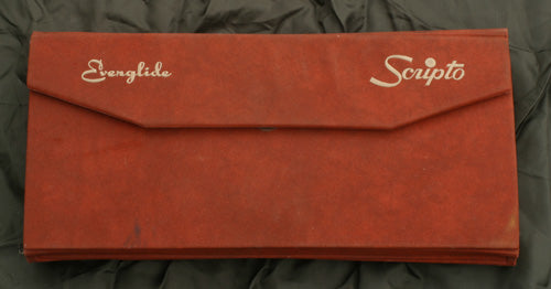 SCRIPTO EVERGLIDE SALESMAN'S BALLPOINT PEN SAMPLE CASE