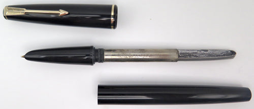 PARKER 17 AEROMETRIC FOUNTAIN PEN IN BLACK