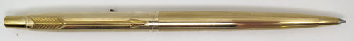 PARKER CLASSIC BALLPOINT IN GOLD FILLED PEN + TRIM