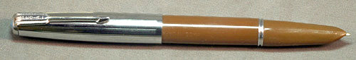 HIGH CLASS LOCK FOUNTAIN PEN in Brown.