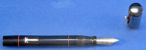 CONKLIN OVERSIZED ENDURA FOUNTAIN PEN IN BLACK