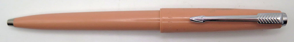 Parker Cap Actuated Jotter in Flesh Tone Made in Argentina