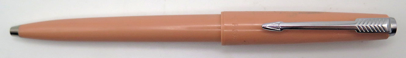 Parker Cap Actuated Jotter in Flesh Tone Made in Argentina
