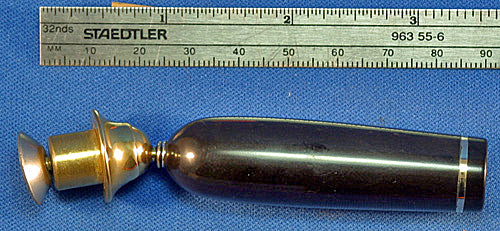 Eversharp Desk Base Socket in Black Hard Rubber