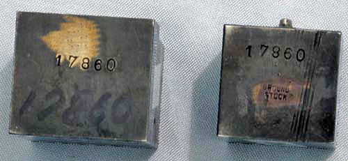 Parker Arrow Clip Master Punch, No Feathers, Set of 2 Stamps