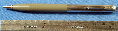 Parker 51 Vacumatic Pencil in Grey with Coin Silver Cap