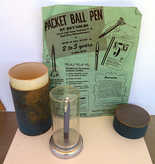 REYNOLDS 400 BALLPOINT in ANODIZED BLUE