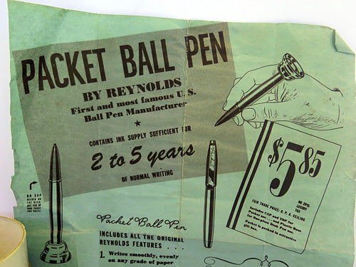 REYNOLDS 400 BALLPOINT in ANODIZED BLUE