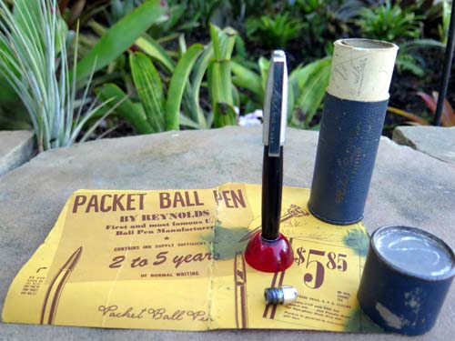 Reynolds Packet Ballpoint in Black