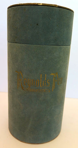 REYNOLDS "LADIES PEN" 400 BALLPOINT IN ALUMINUM BARREL WITH BLACK TOP