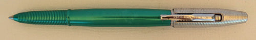 REYNOLDS INTERNATIONAL BALLPOINT IN CHROME GREEN