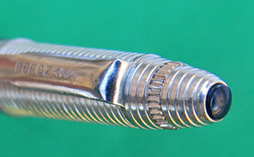 REYNOLDS INTERNATIONAL BALLPOINT IN A LIGHTER ANODIZED DEEP BLUE