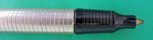 REYNOLDS 400 BALLPOINT. BARREL IS GOLD ANODIZED ALUMINUM