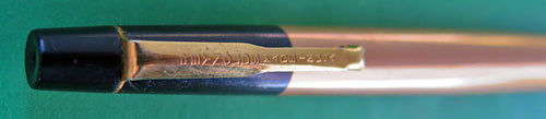 REYNOLDS 400 BALLPOINT. SMOOTH GOLD ANODIZED ALUMINUM