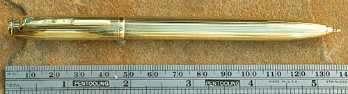 Shreve Four-Color Ballpoint, in Gold