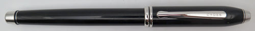 CROSS FOUNTAIN PEN IN BLACK LACQUER